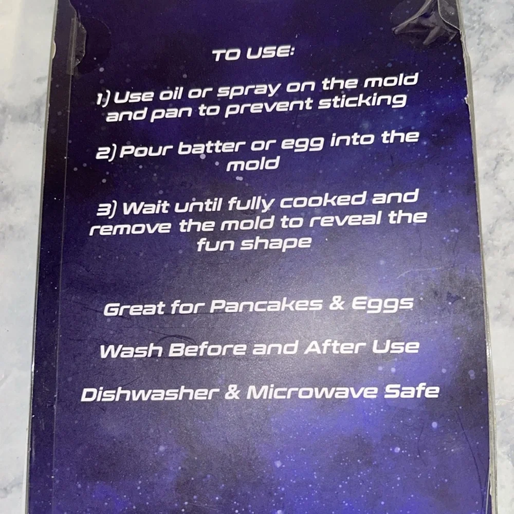 Disney Pixar Lightyear 3 Pack Silicone Breakfast Molds